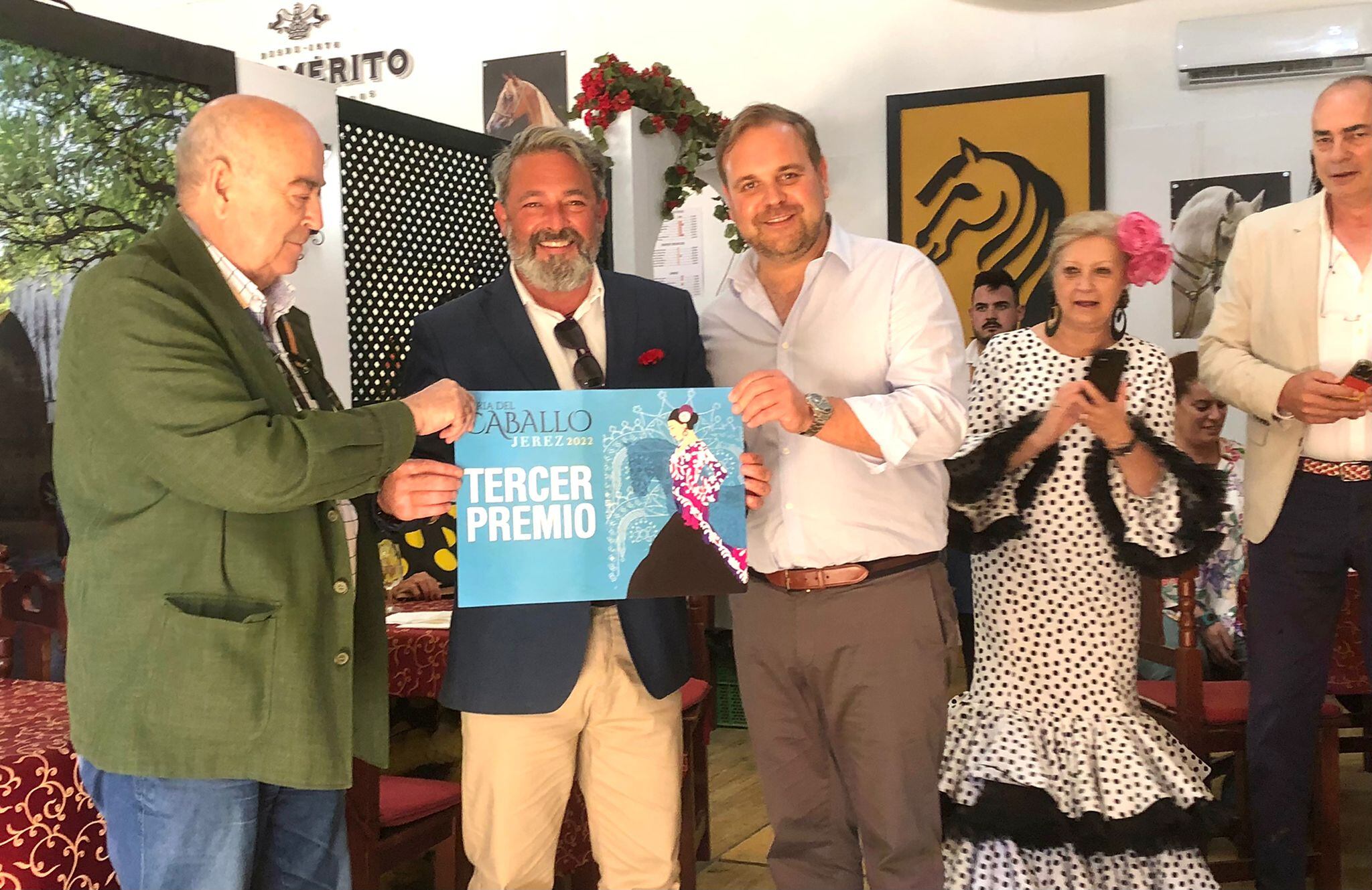 La caseta de Diéz Mérito ha quedado en tercera posición