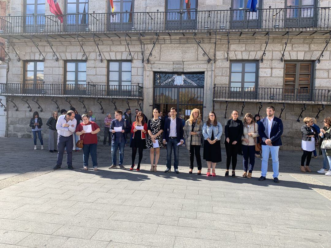 Concentración en Medina del Campo en la lucha por la España Vaciada