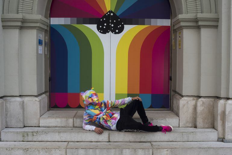 Muestra de Okuda en el Palacete del Embarcadero.