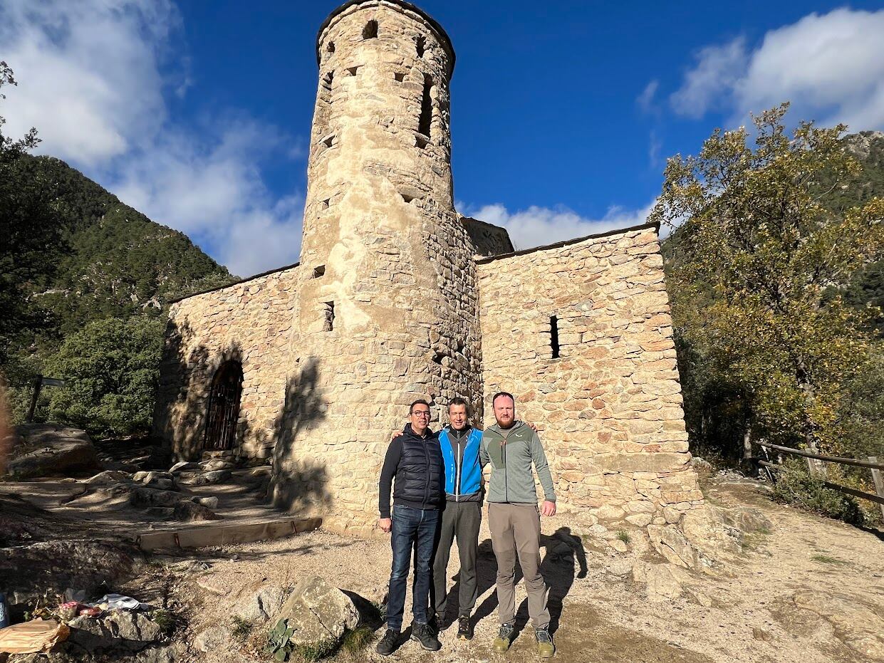 Canturri, Astrié i Menardia durant l'acte d'avui.
