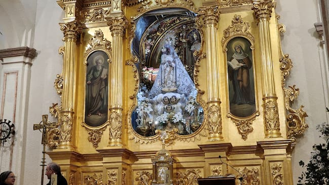 Interior de la Iglesia del Santuario