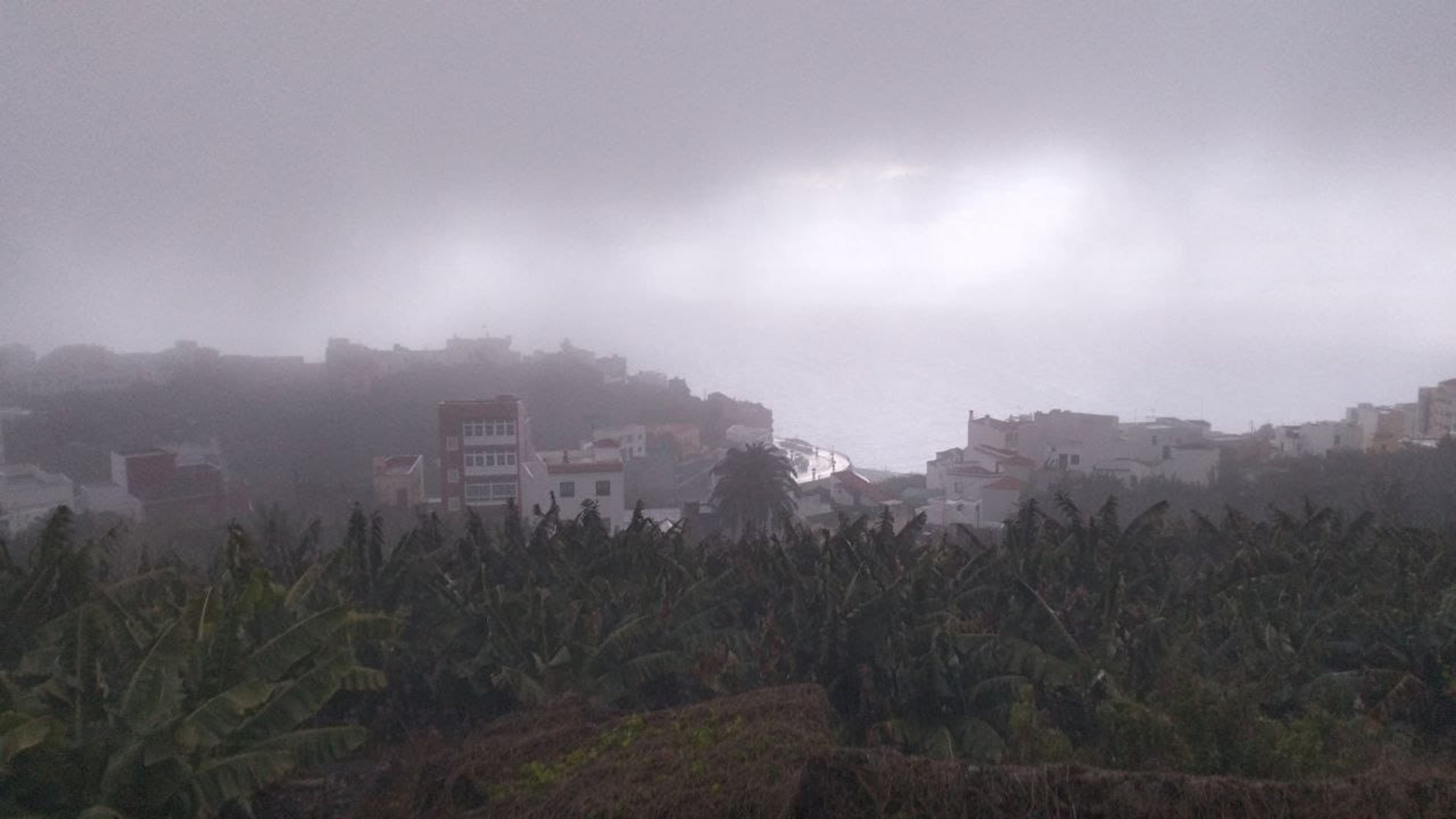 Lluvias en San Andrés y Sauces al amanecer
