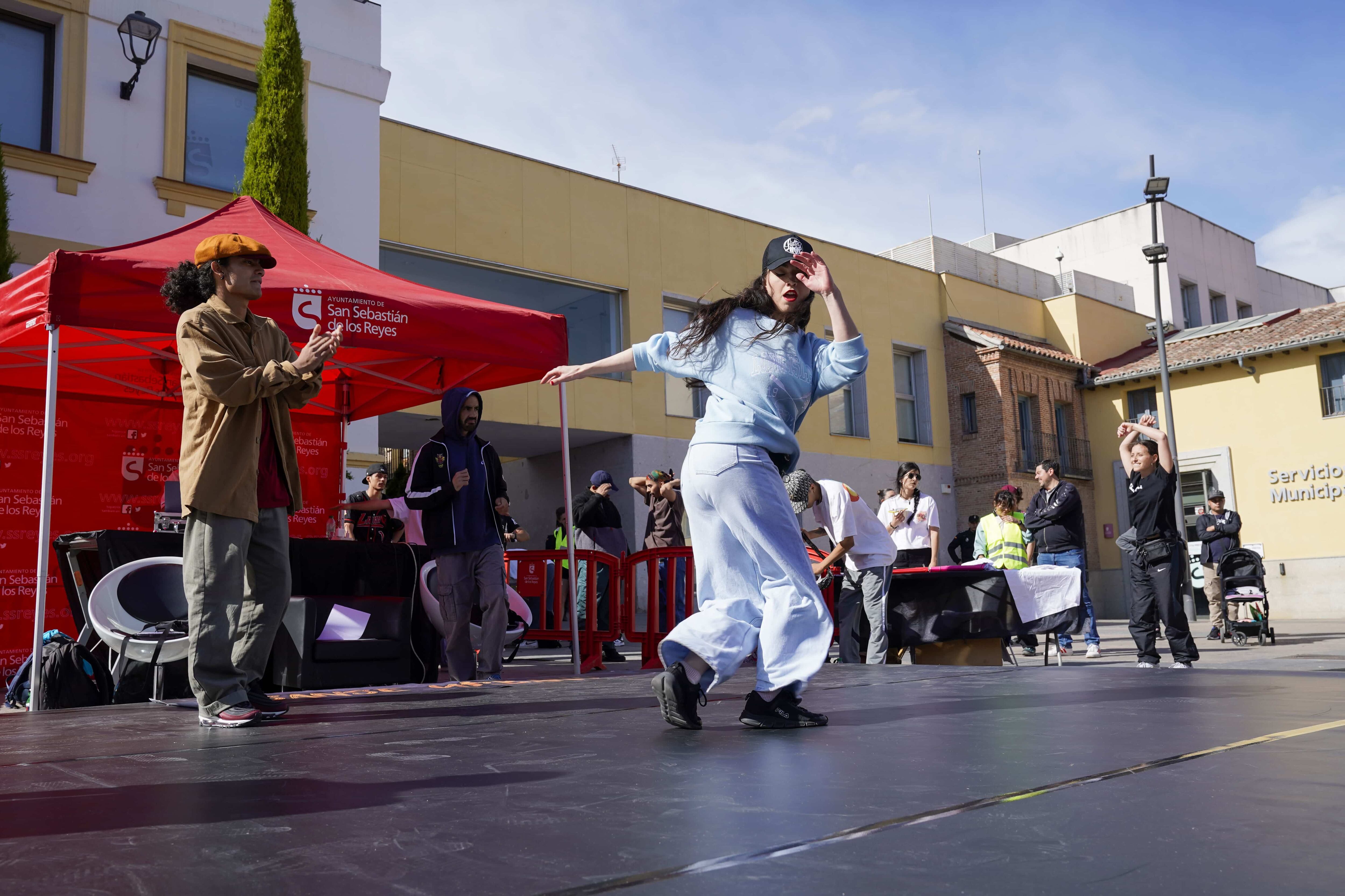 Joven participando en el concurso ‘Sanse Urbano&#039;