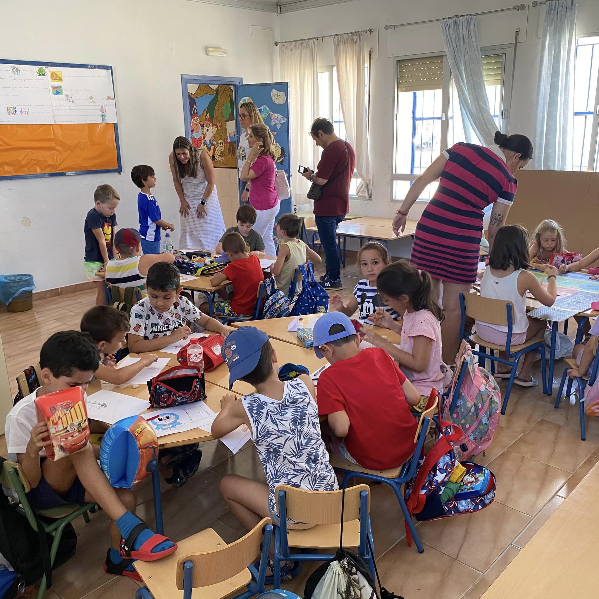 Visita a la Escuela de Verano de Andújar