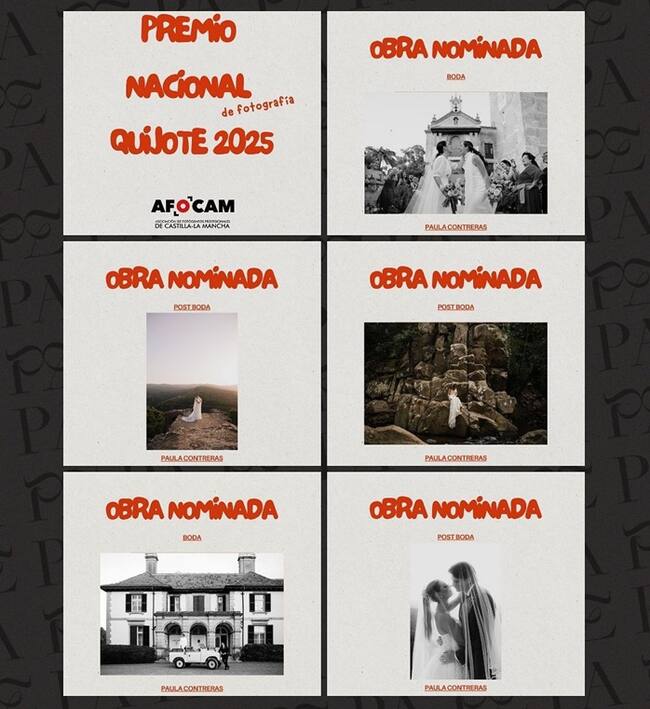 Fotografías nominadas a los premios