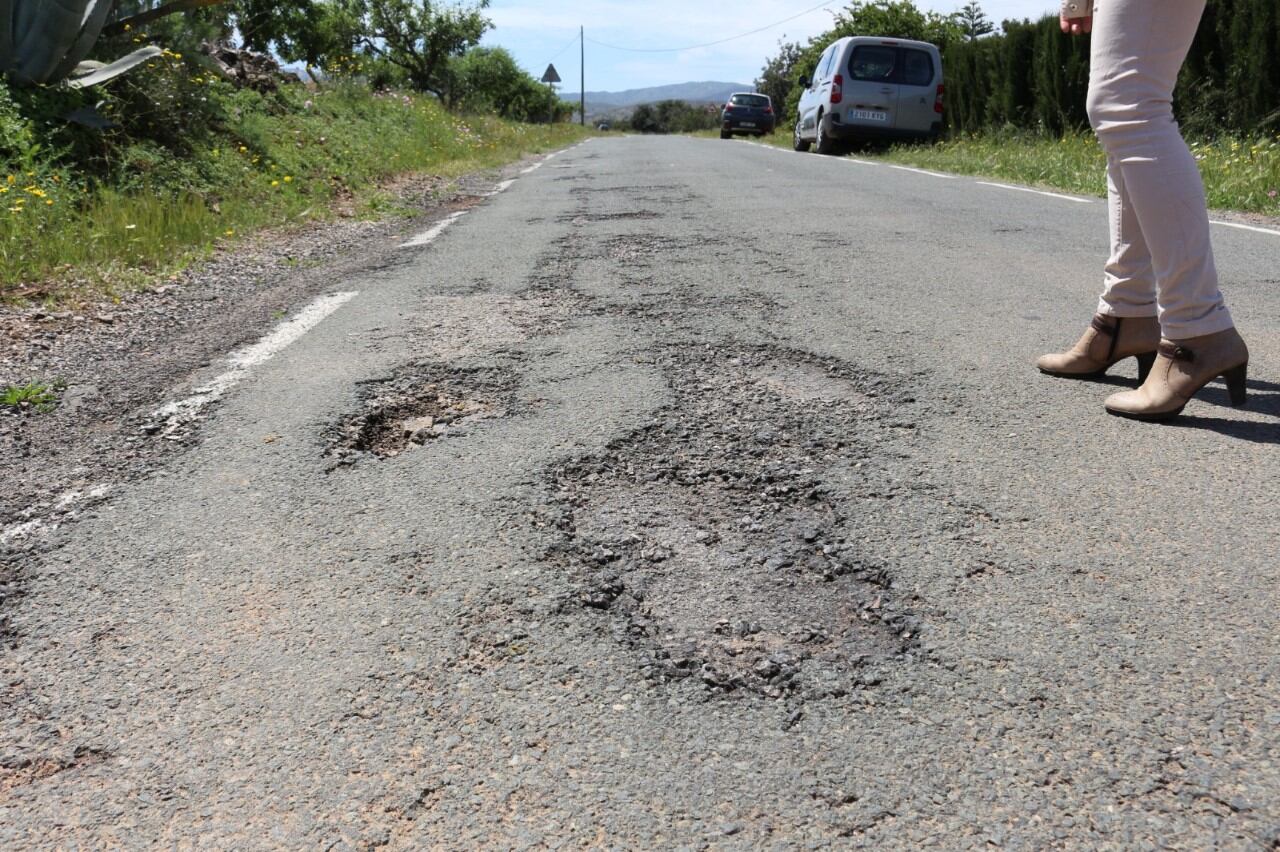 El PSOE denuncia el mal estado de las carreteras del municipio principalmentelas de la zona oeste