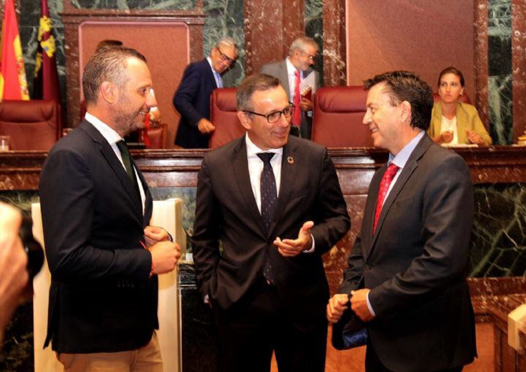 Diego Conesa, Joaquín Segado y Juan José Molina defenderán de nuevo en el Congreso de los Diputados la eliminación de los aforamientos