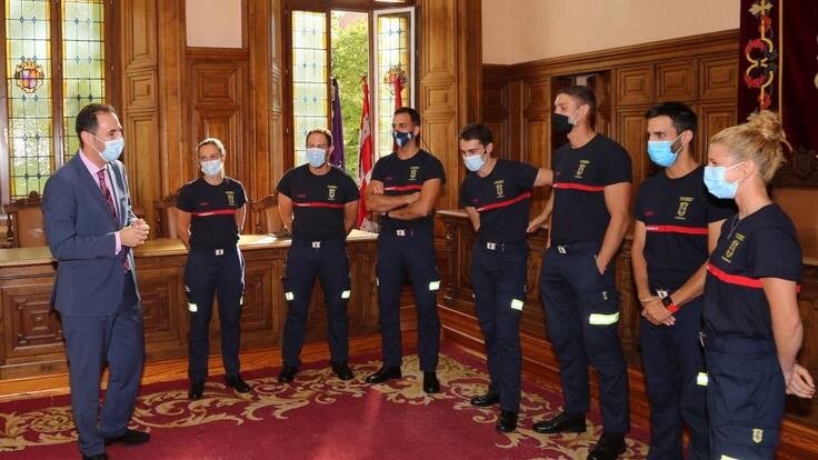 Entrevista con Isabel Villán, mujer bombero de Palencia