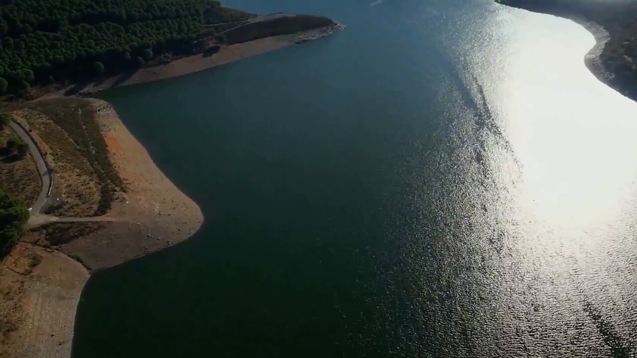 Embalse con escasas reservas
