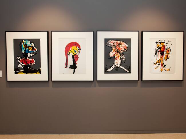 La muestra de Saura se puede ver en la Opera Gallery.