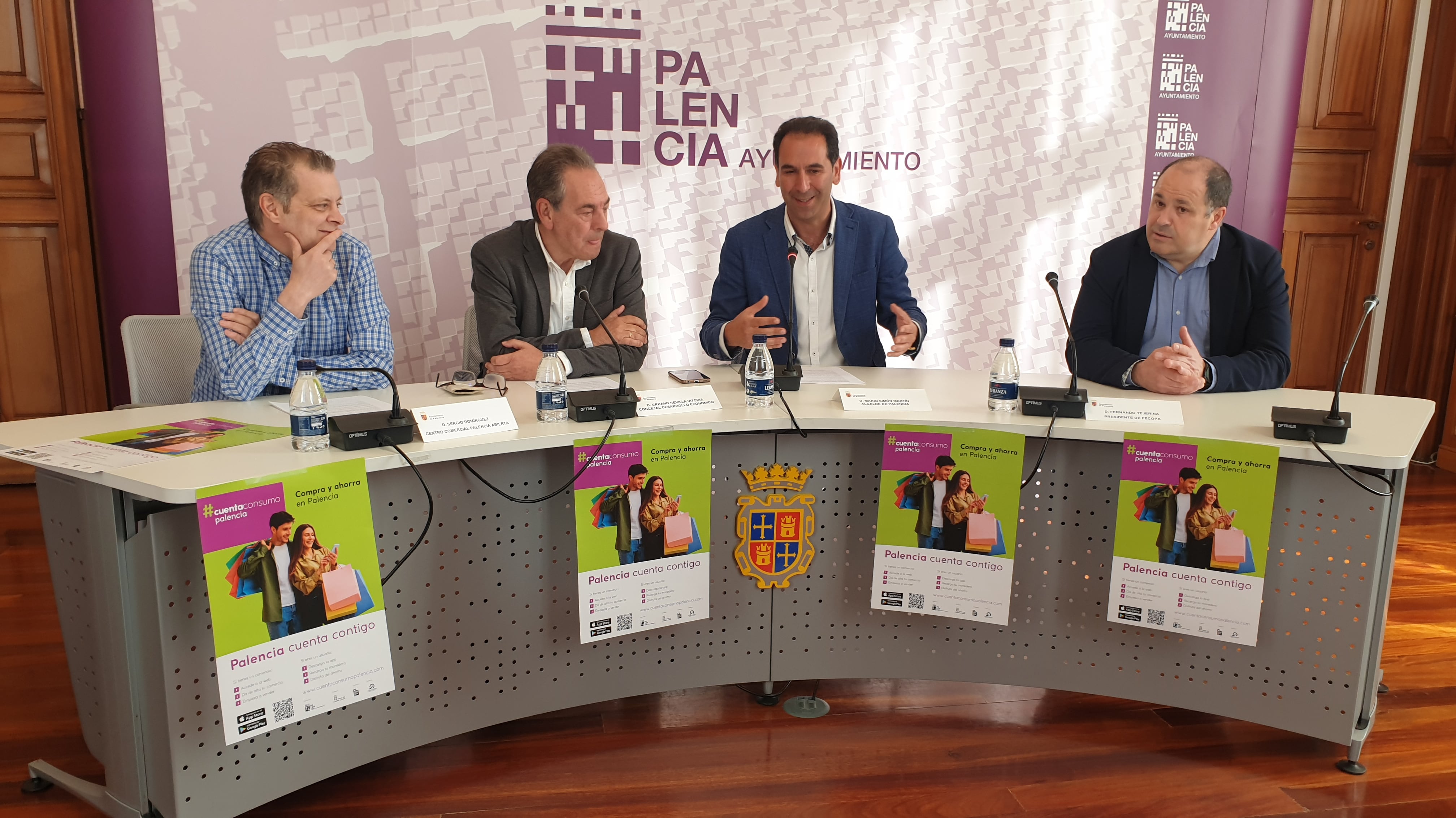 Ayuntamiento y Centro Comercial Palencia Abierta lanzan la IV edición de la Cuenta Consumo