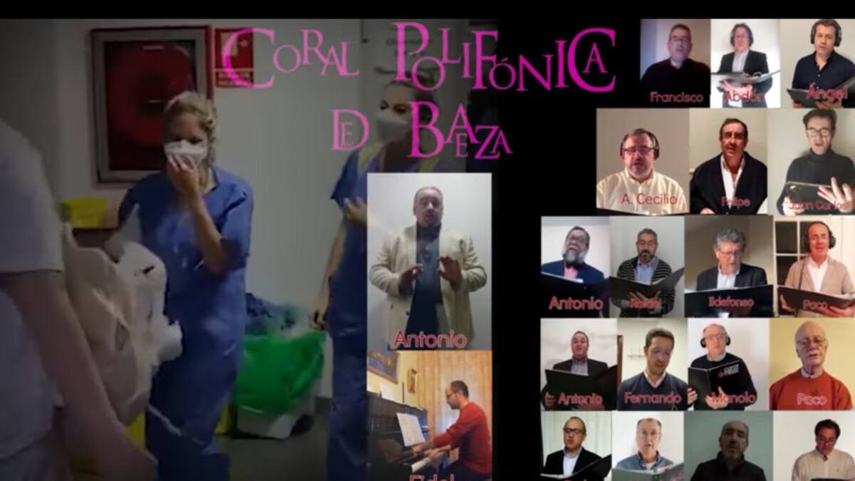 Música coral de la Polifónica de Baeza a través del móvil