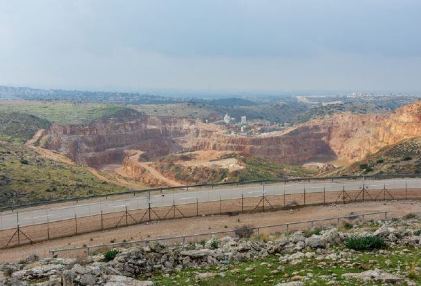 La cantera de Nahal Raba, en la Cisjordania ocupada