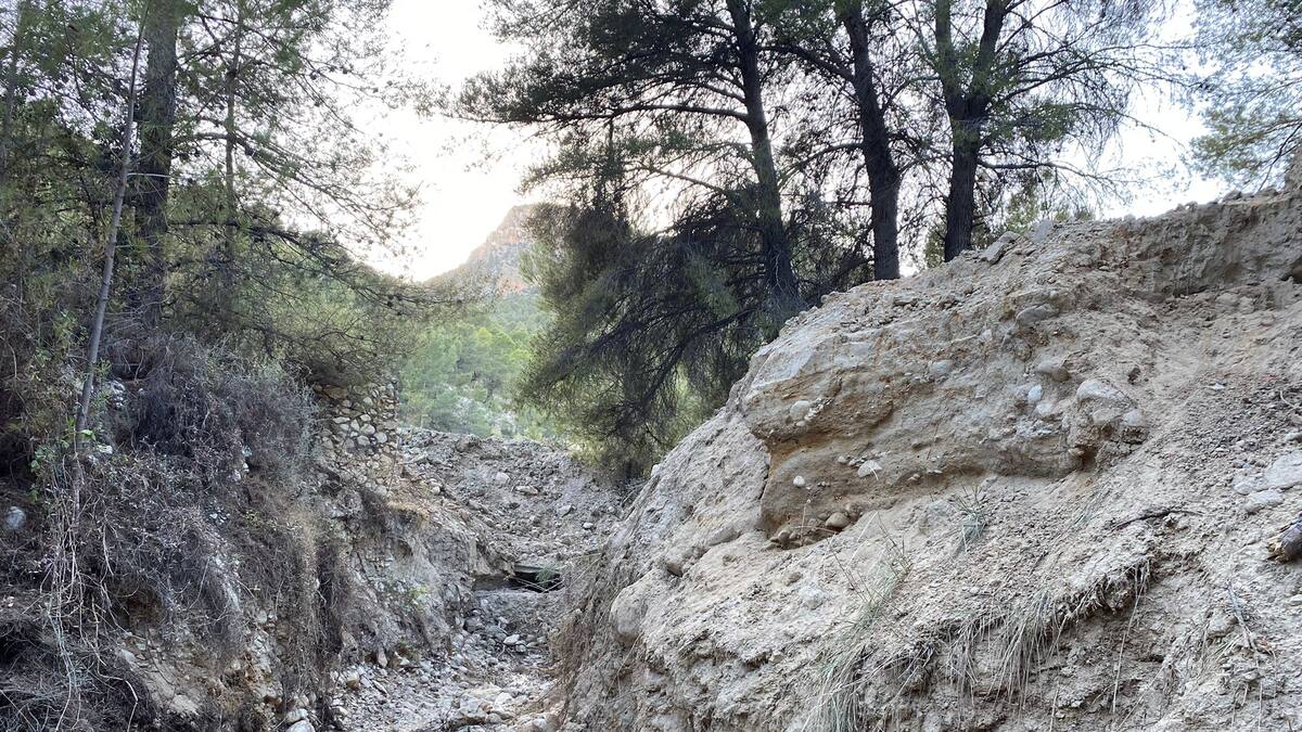Expedientan a la Comunidad de Regantes de Lorca por los daños en el nacimiento del río Luchena