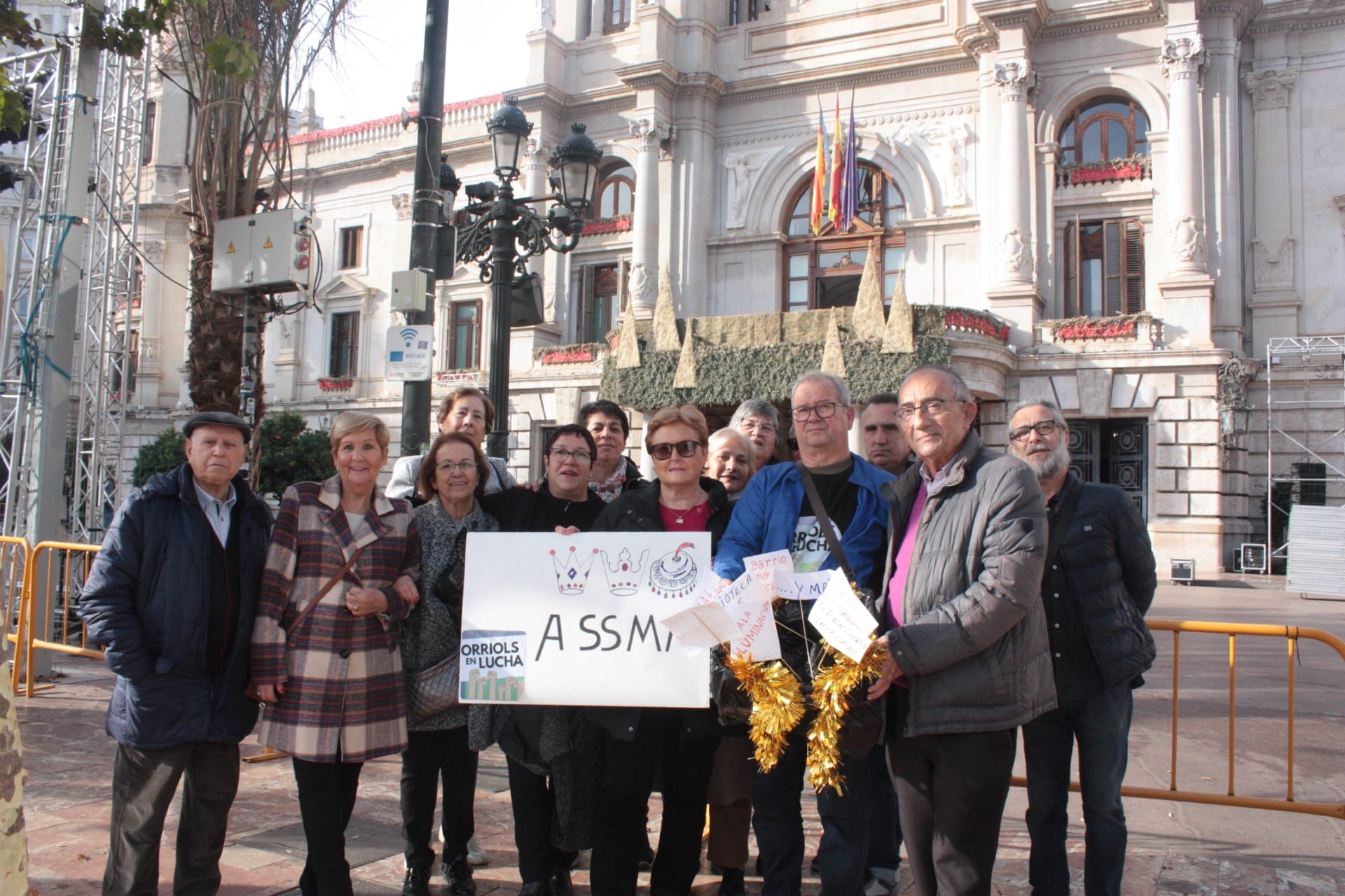 La carta de Orriols a los Reyes Magos para que el Gobierno local de València atienda sus peticiones