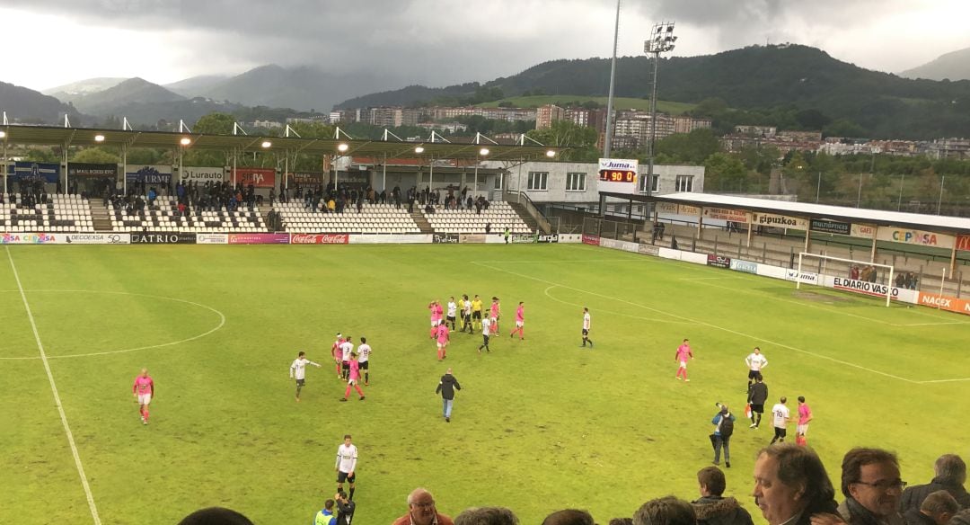 Imagen del último partido en el Stadium Gal esta temporada