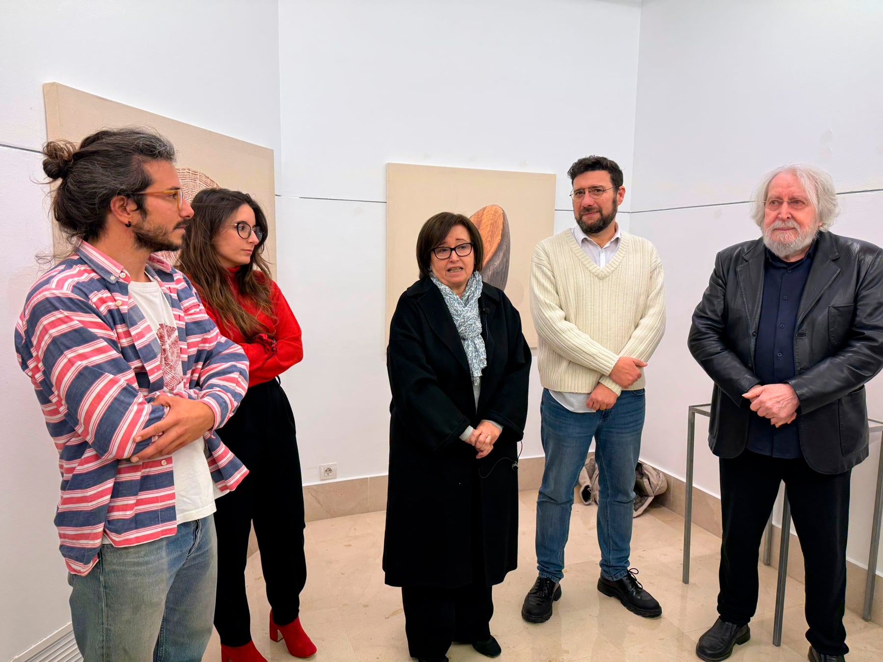Inauguració de l'exposició de Paco Sempere en el Centre Ovidi Montllor