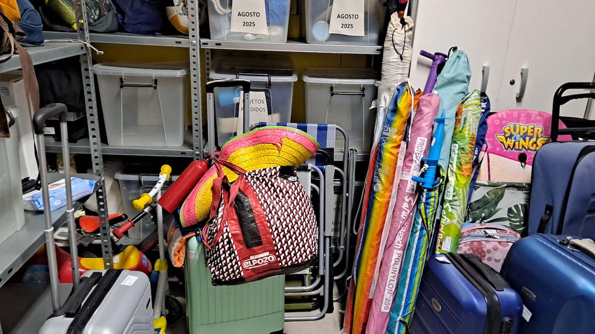 TRAM d'Alacant recogió 2439 objetos perdidos en 2025