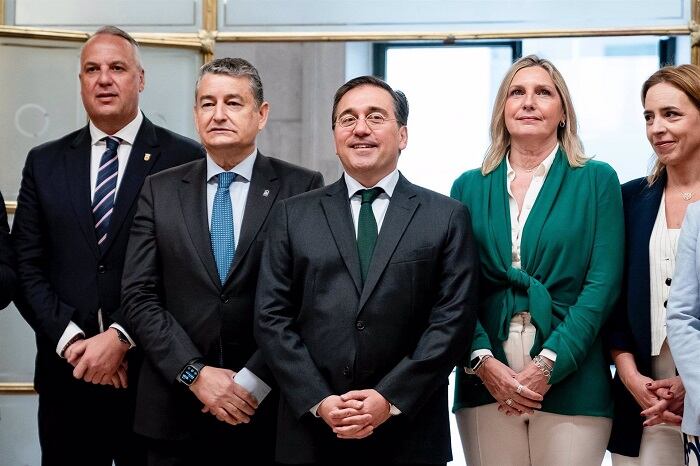 Un momento de la reunión