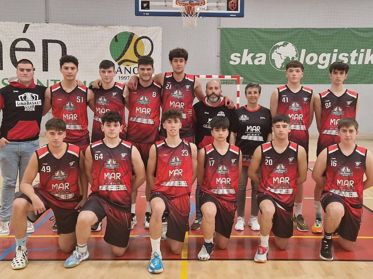 Los juniors del CD Linabasket se proclaman campeones provinciales