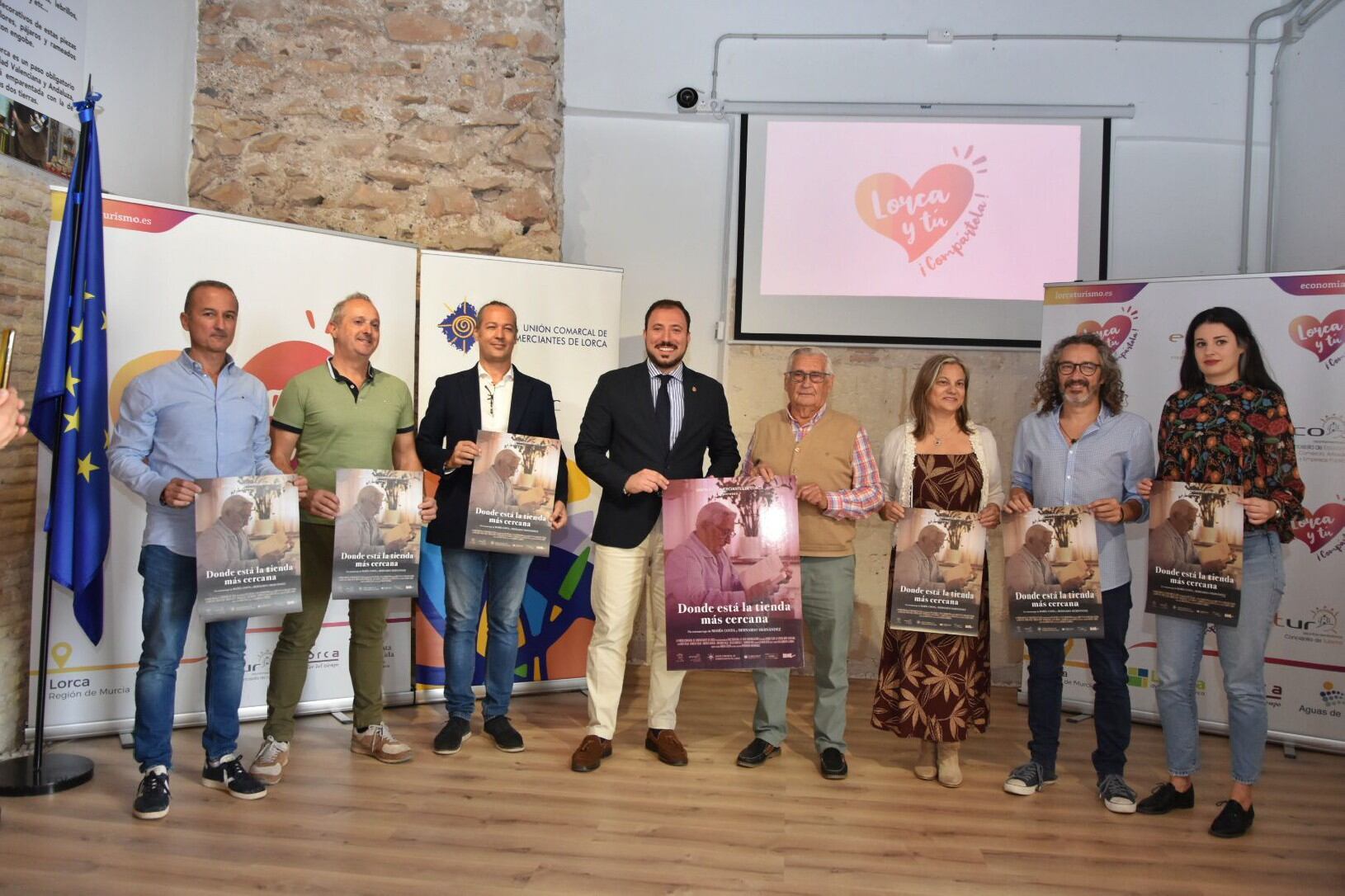 La concejalía de Comercio y la Unión Comarcal de Comerciantes de Lorca presentan la campaña “Donde está la Tienda más Cercana”