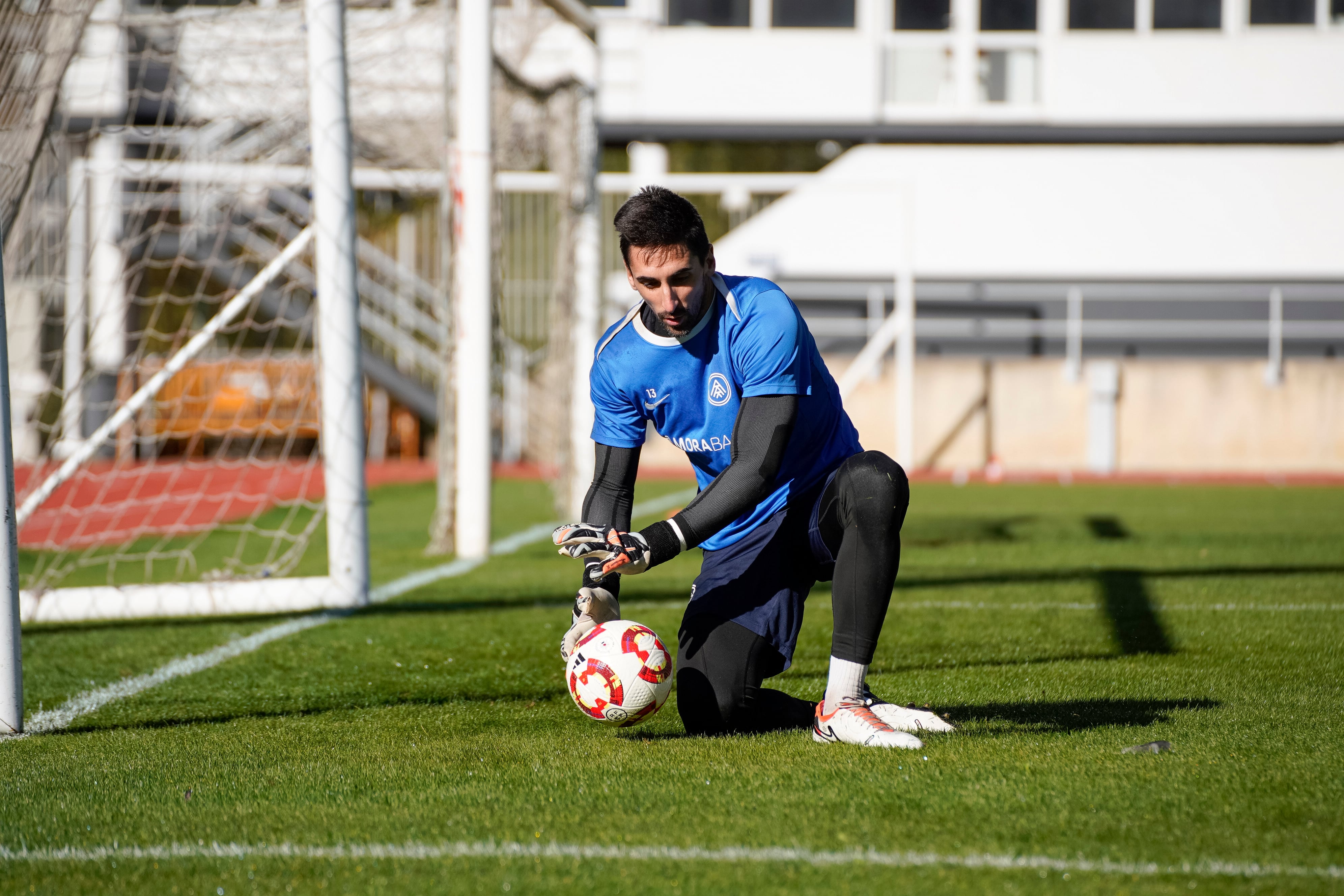 El porter de l&#039;FC Andorra, Oier Olazábal