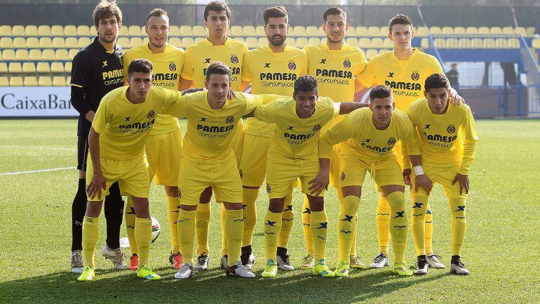 Plantilla del Villarreal B 2015-2016.