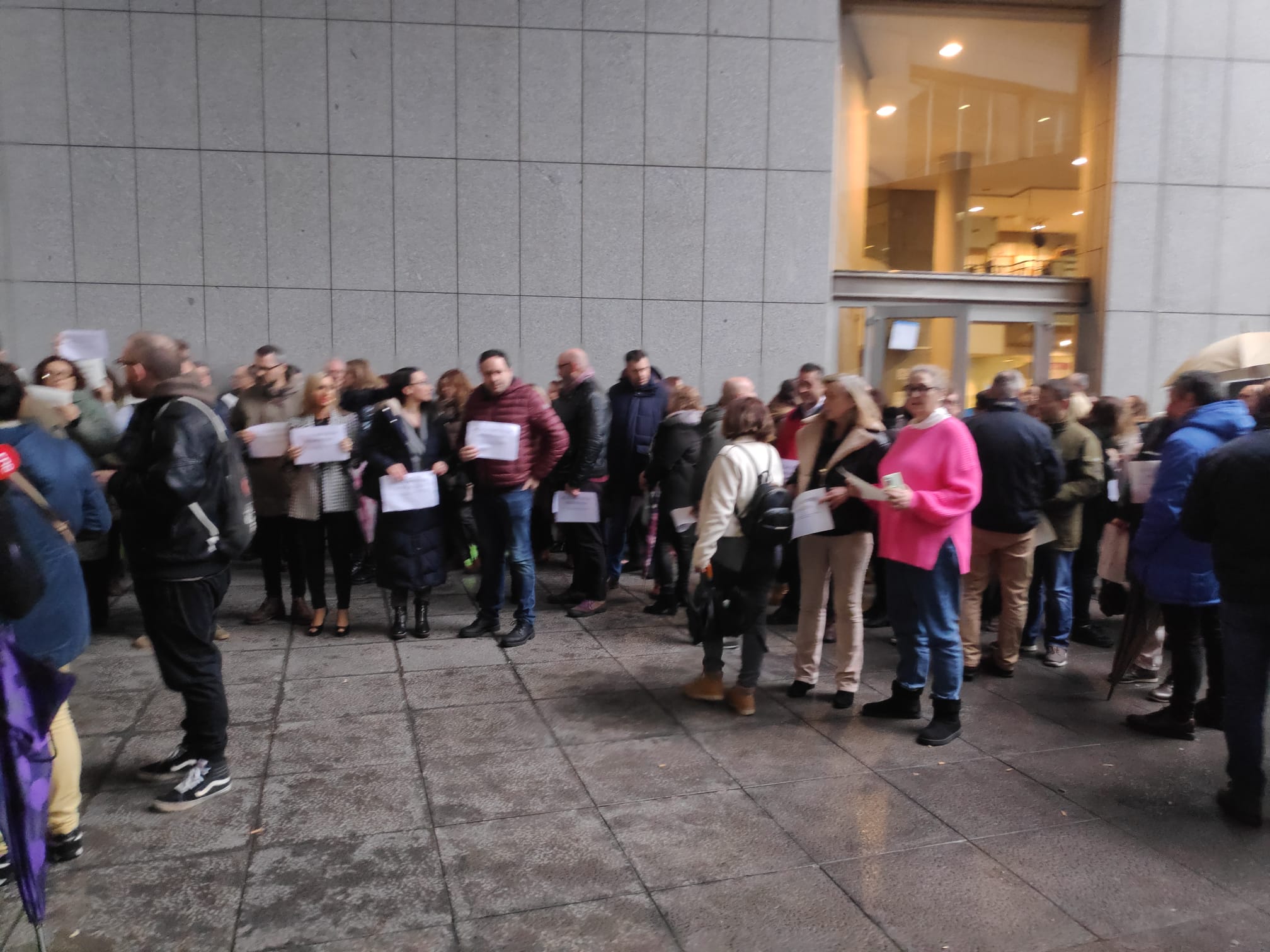 Trabajadores de Justicia se movilizan en Oviedo