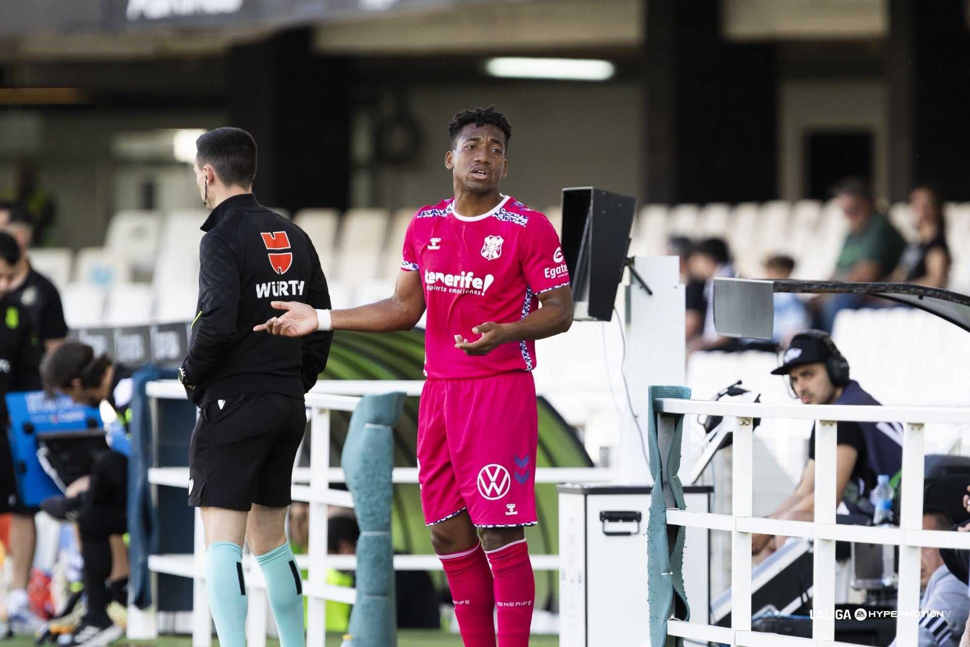 Landázuri fue expulsado por una falta inexistente.