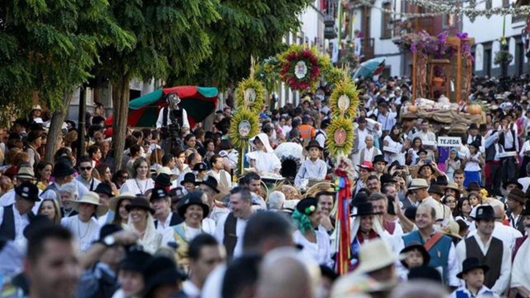 Romería del Pino en Teror