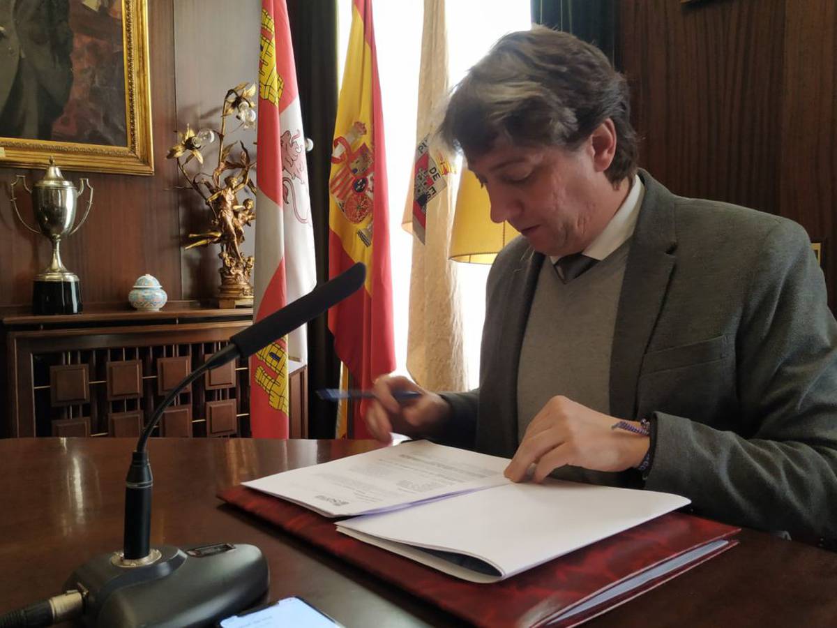 Carlos Martínez, alcalde de Soria