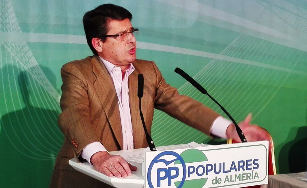 El dirigente del PP de Almería, Juanjo Matarí.