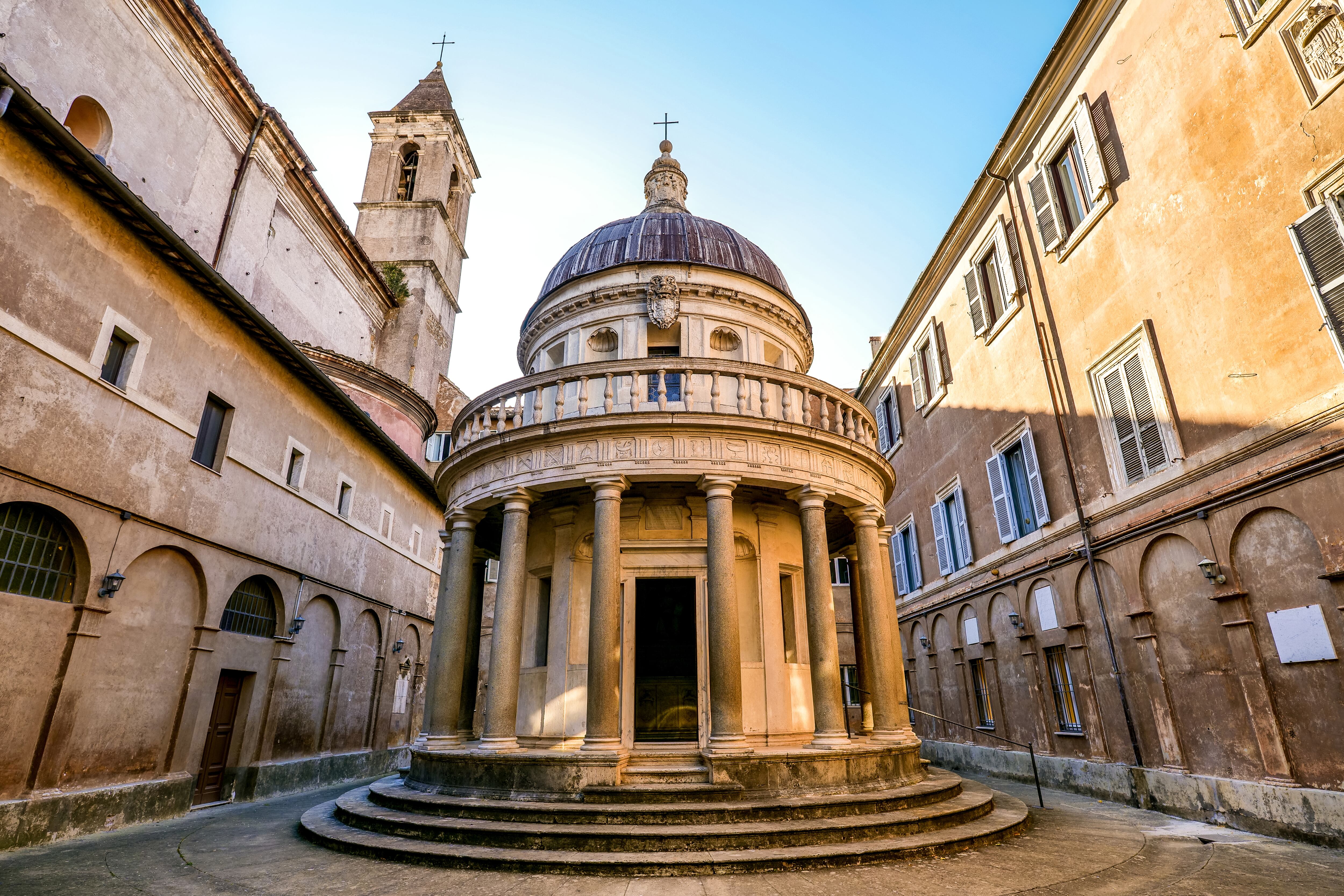 Templete de Bramante en la Academia de España en Roma