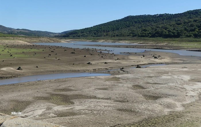 Estado de Charco Redondo el pasado 1 de noviembre