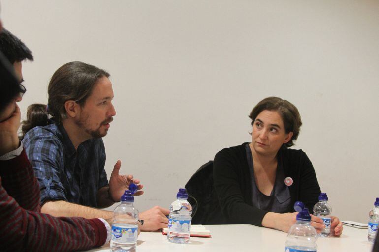 Pablo Iglesias i Ada Colau asseguren que ha començat una &quot;revolució democràtica&quot; i que les elits estan &quot;molt nervioses&quot;
