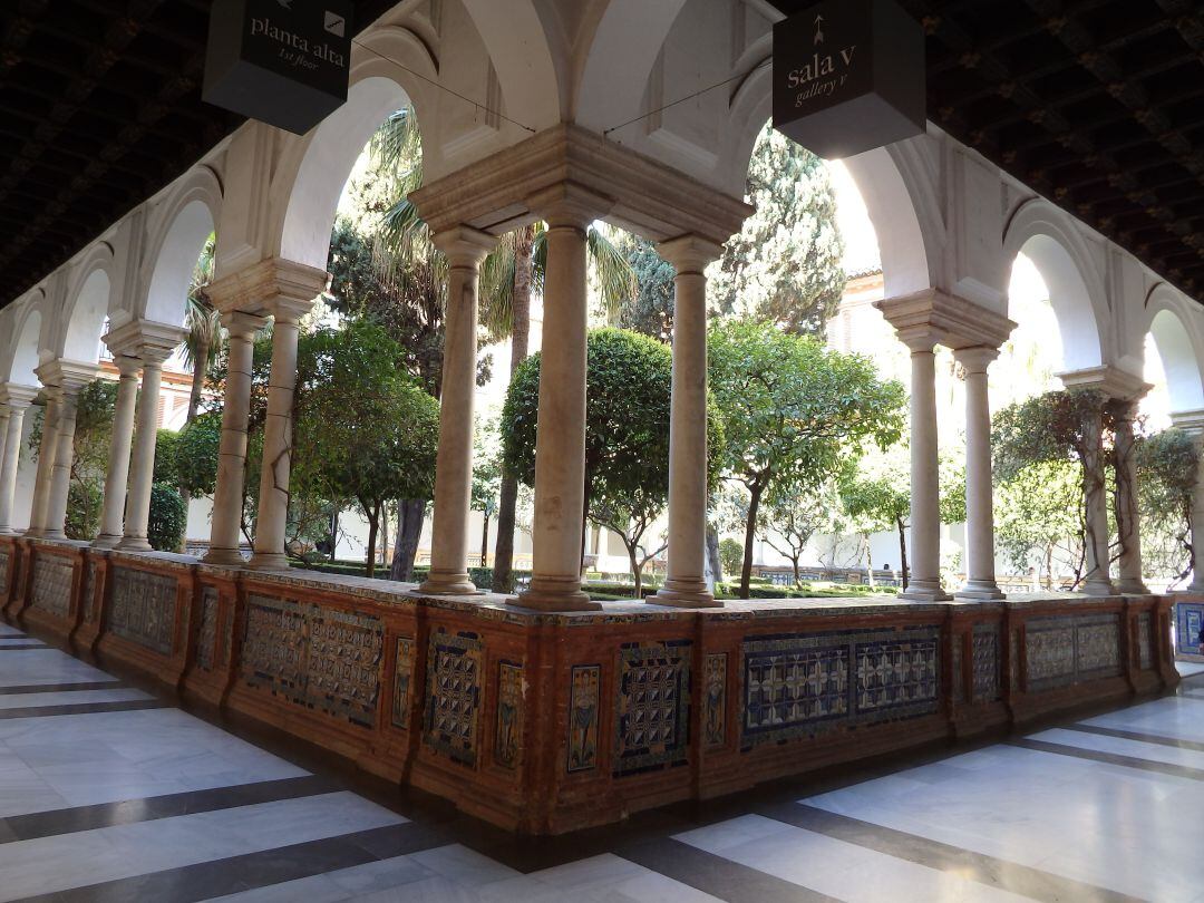 Claustro mayor del Museo de Bellas Artes de Sevilla 