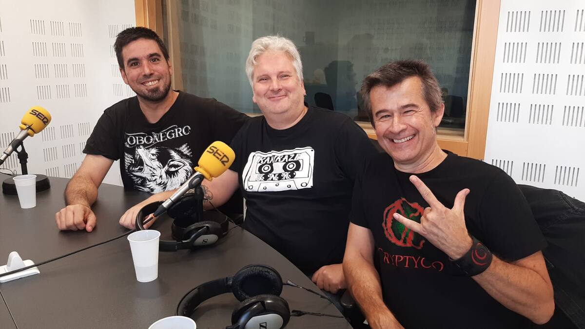 Avanzamos el Madrid Domination Fest de Fuenlabrada con sus organizadores y dos de los grupos participantes, Cryptyco y Lobo Negro