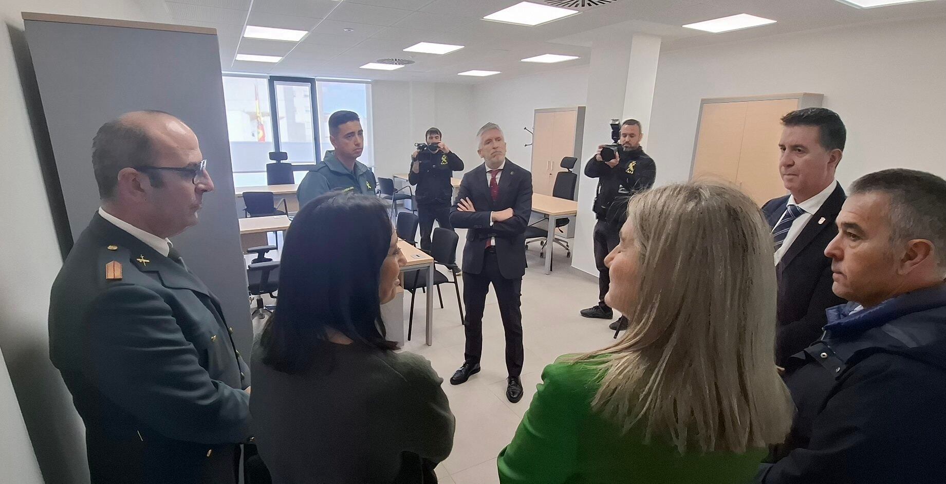 Inauguración del nuevo cuartel