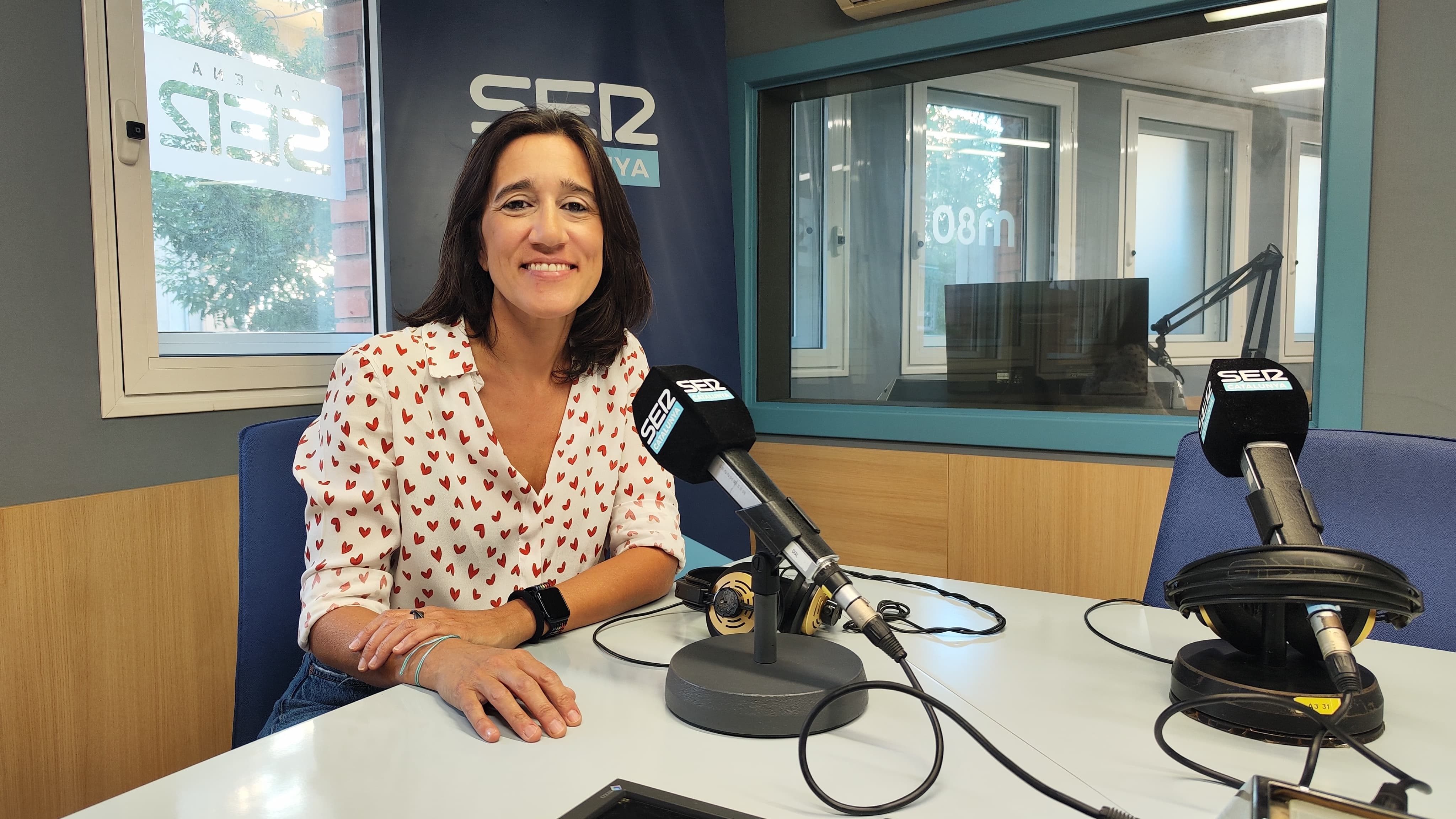 Núria Jové, directora adjunta Ilerna Lleida, durant l&#039;entrevista per a l&#039;Empresaris de  l&#039;Aquí Lleida de Ràdio Lleida-SER Catalunya.