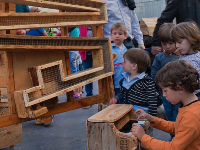 Imagen de archivo de una de las actividades de 'feim Barri'