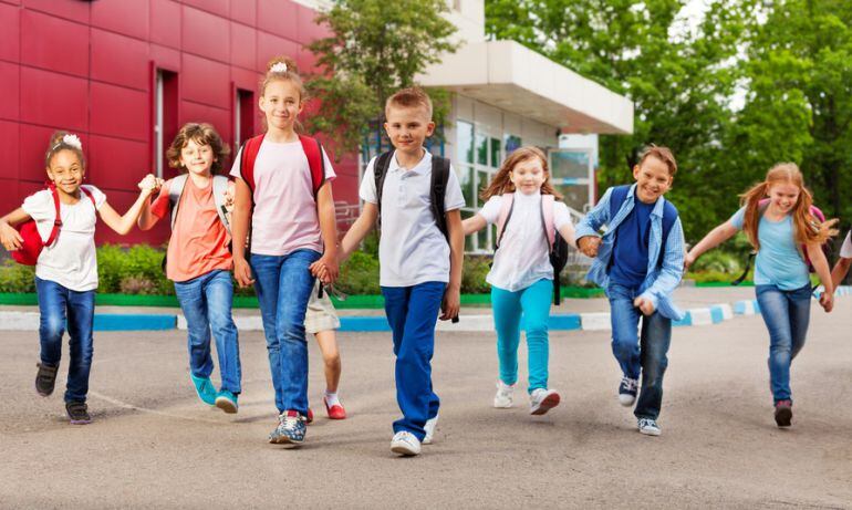 El objetivo de &#039;Caminos Escolares Seguros&#039; es que los niños vayan andando a clase