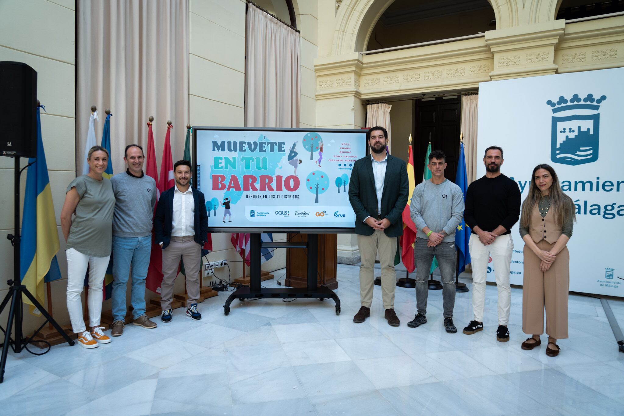 El Ayuntamiento de Málaga promueve la actividad deportiva al aire libre en los distritos con el programa ‘Muévete en tu barrio’
