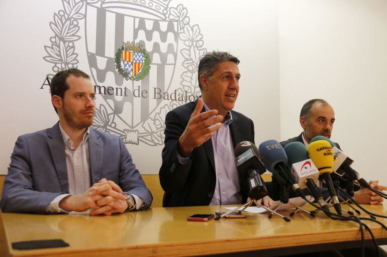 El líder del PP a Badalona, Xavier Garcia Albiol.