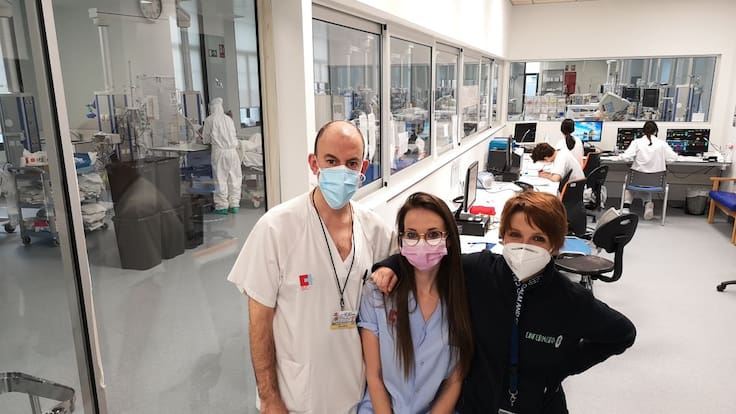 ¿Cómo se trabaja en la UCI COVID de Valdecilla? (19/03/21)