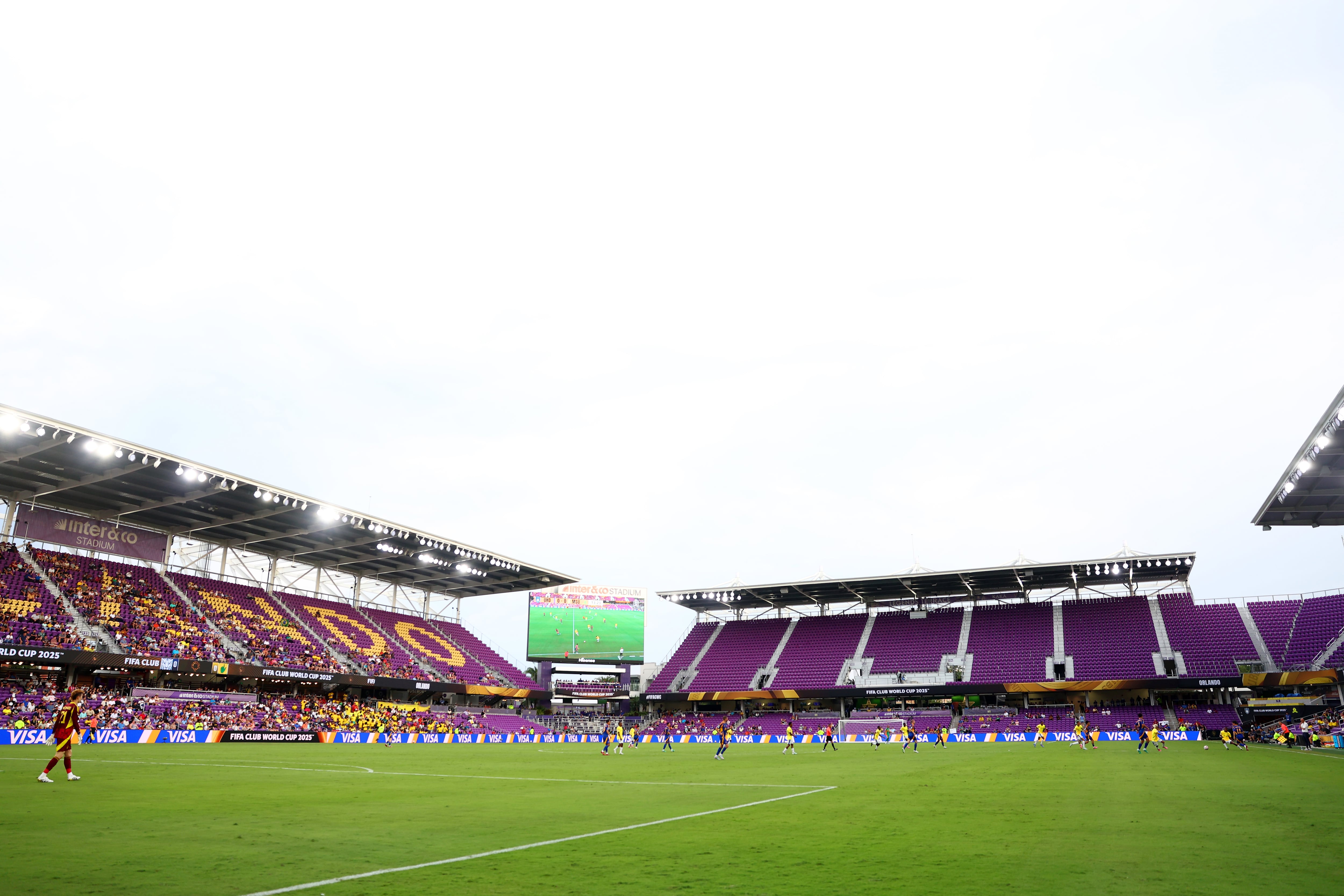 Imagen general del Inter&Co Stadium de Orlando durante el partido entre el Ulsan HD FC y el Mamelodi Sundowns FC