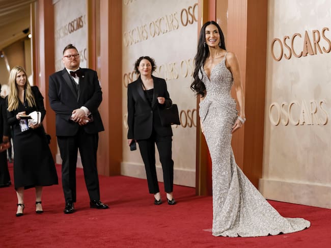 Demi Moore en Los Oscar