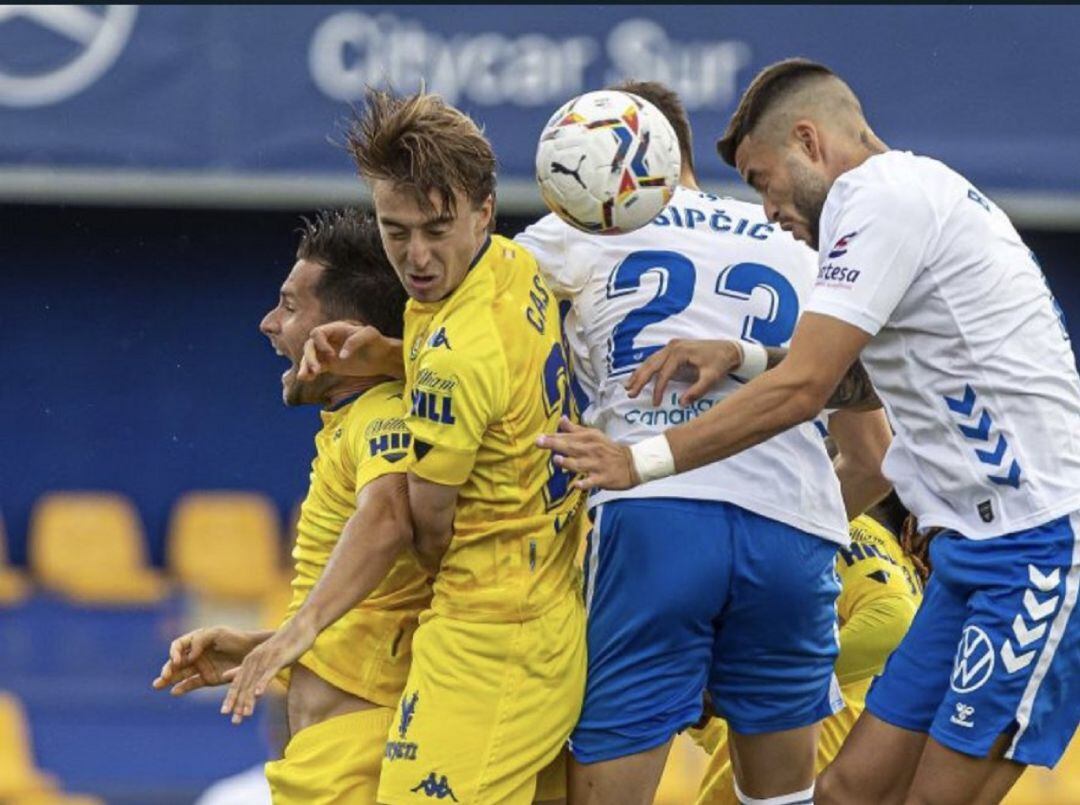 Un lance del partido disputado en Alcorcón.