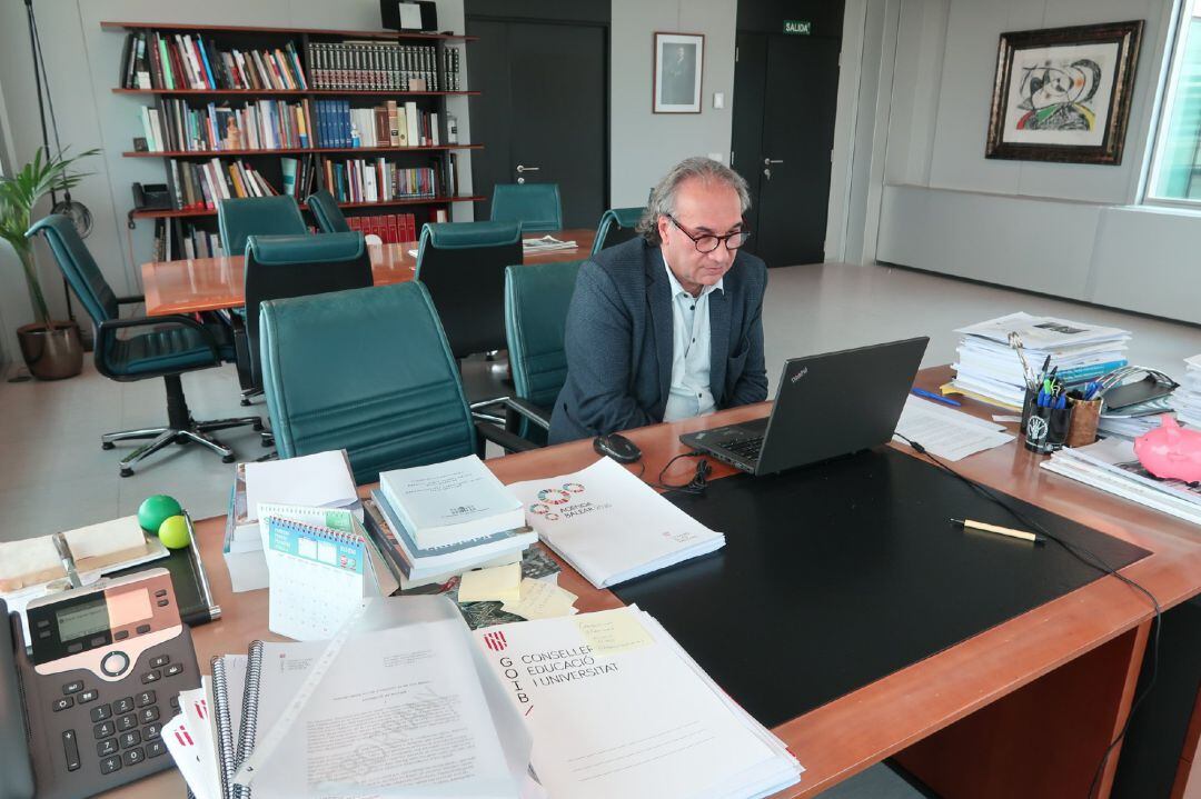 El conseller de Educación, Martí March.