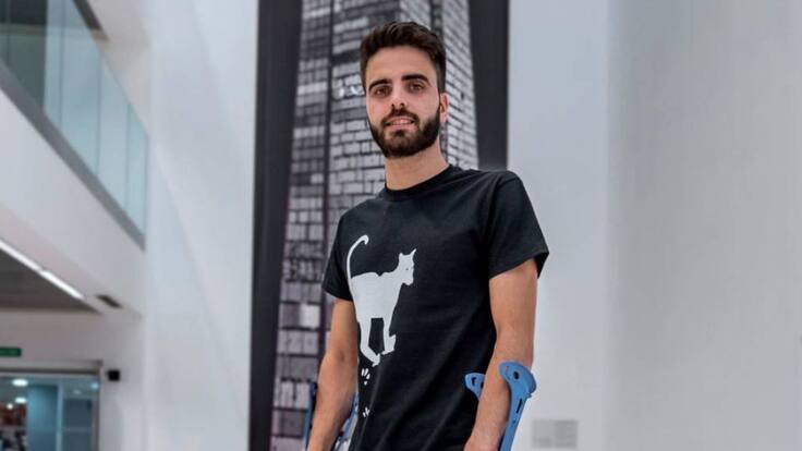 Pelayo Novo: ""Ojalá me puedan dedicar el ascenso a Primera"