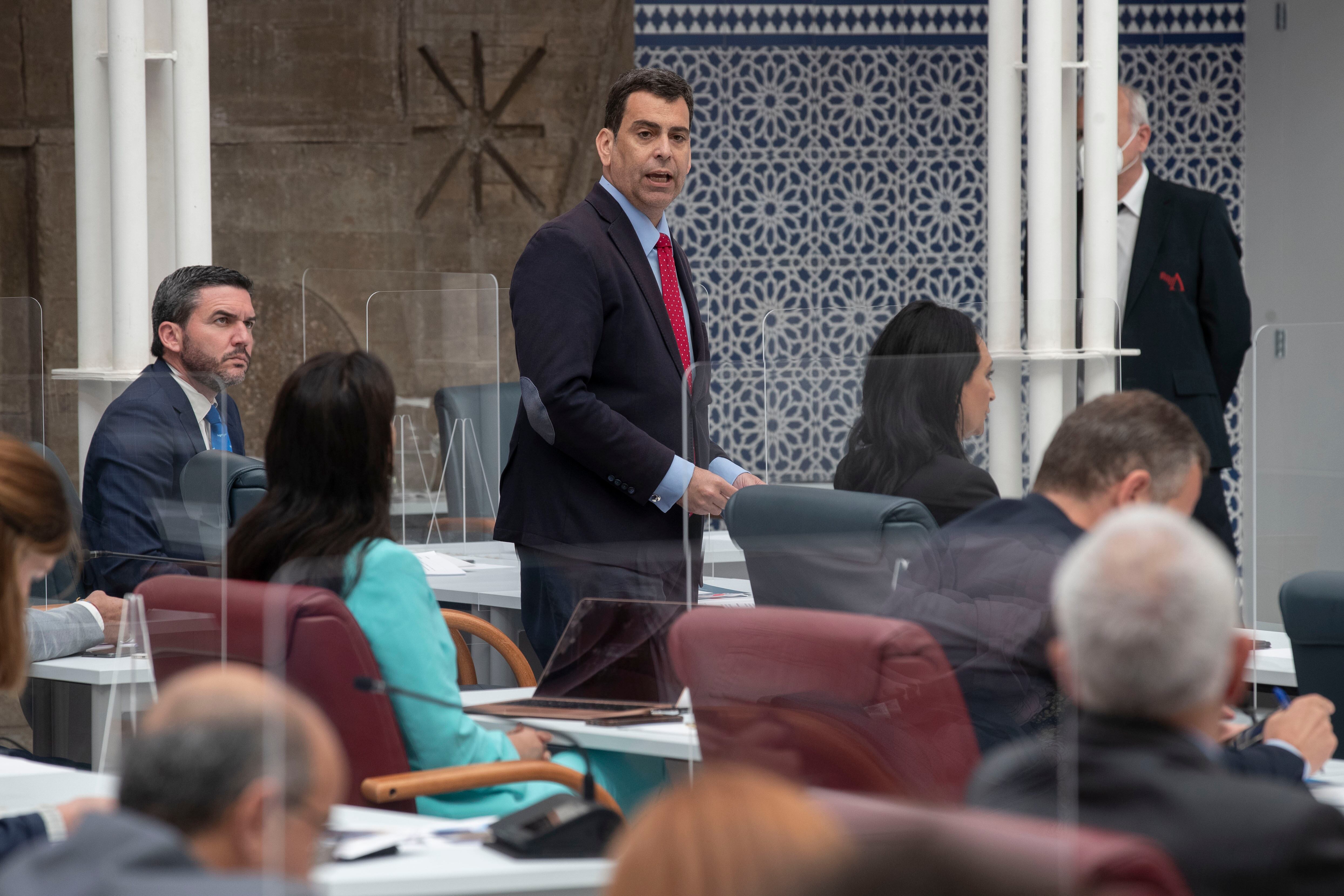 Intervención del consejero Díez de Revenga en la Asamblea Regional